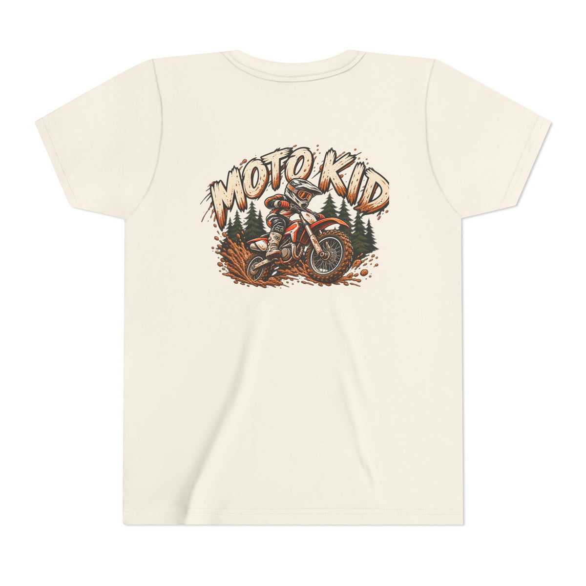 Moto Kid Motocross Tee | Dirt Bike Racing Kids Shirt | Cozy Chaos Co. 🏁🏍️⚡