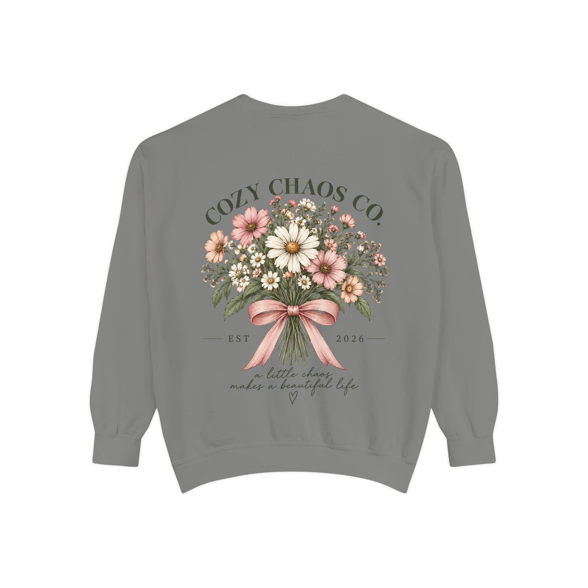 Cozy Chaos Co. Vintage Wildflower Sweatshirt 🤍