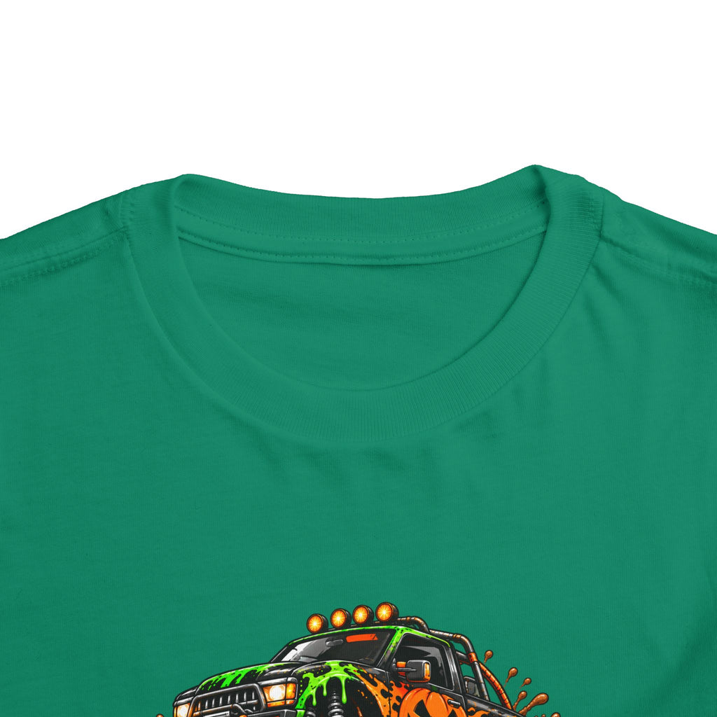 Trick or Treat Monster Truck Toddler Kids Halloween Sweatshirt | Cozy Chaos Kid 🎃🏁👻
