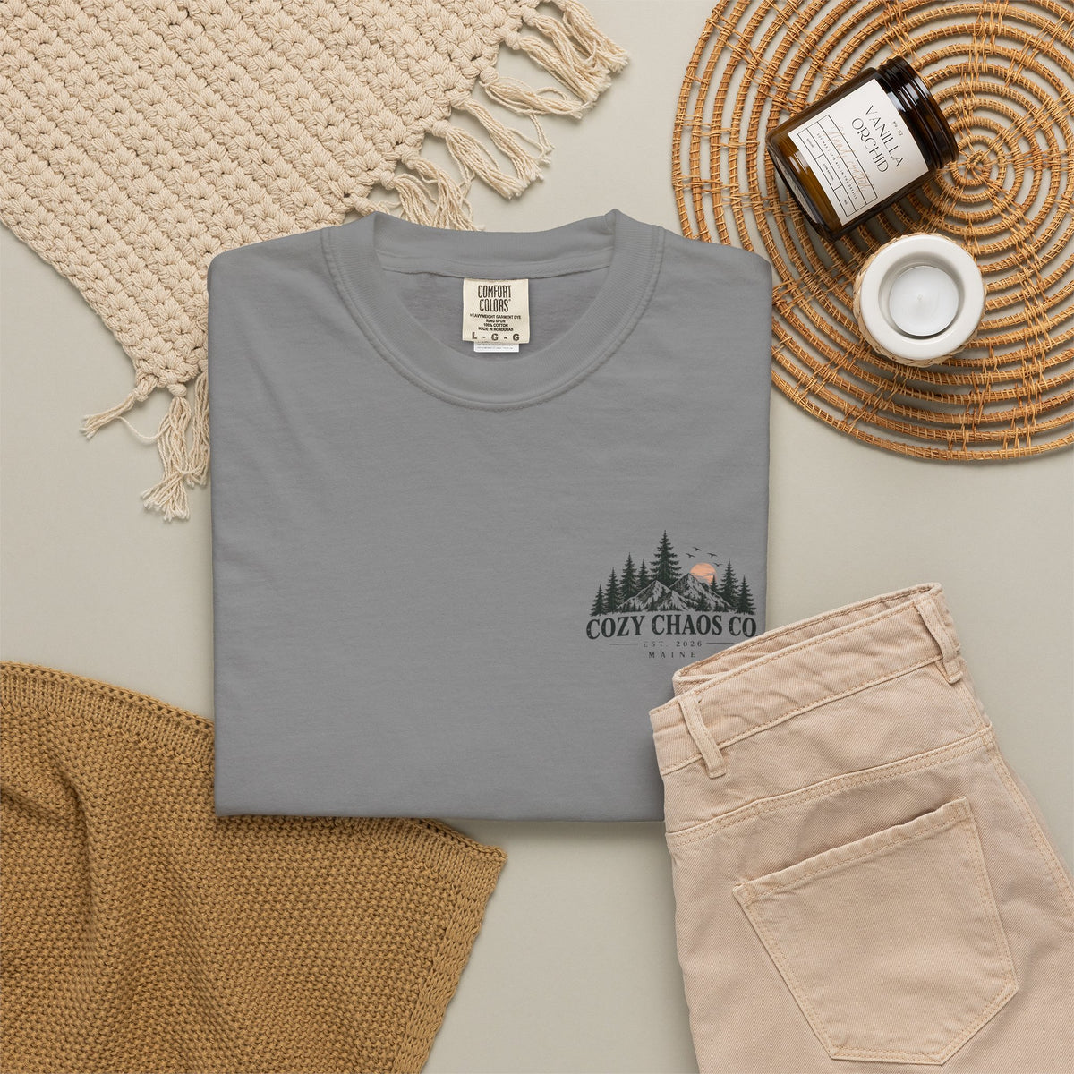 No Roads Needed – Maine Backcountry Adventure Tee | Cozy Chaos Co.