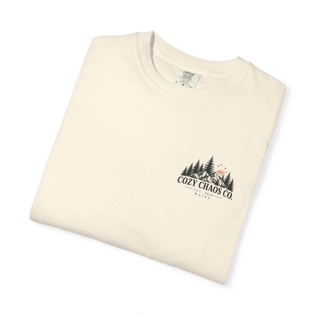 No Roads Needed – Maine Backcountry Adventure Tee | Cozy Chaos Co.