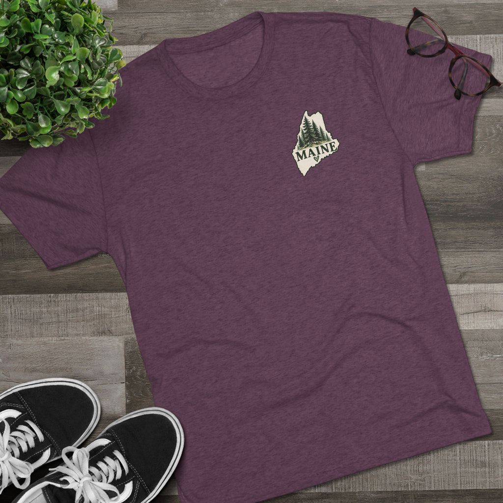 Find Me at the Creek – Maine Outdoors Graphic Tee 🌲