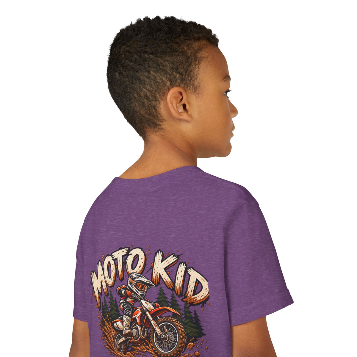 Moto Kid Motocross Tee | Dirt Bike Racing Kids Shirt | Cozy Chaos Co. 🏁🏍️⚡