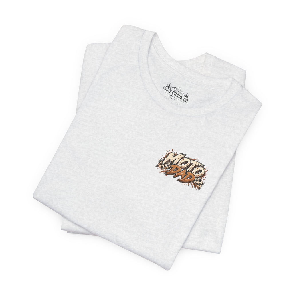 Moto Dad & Mini Adventure Tee | Father & Son Dirt Bike Shirt | Cozy Chaos Co. 🏍️🏁🌲
