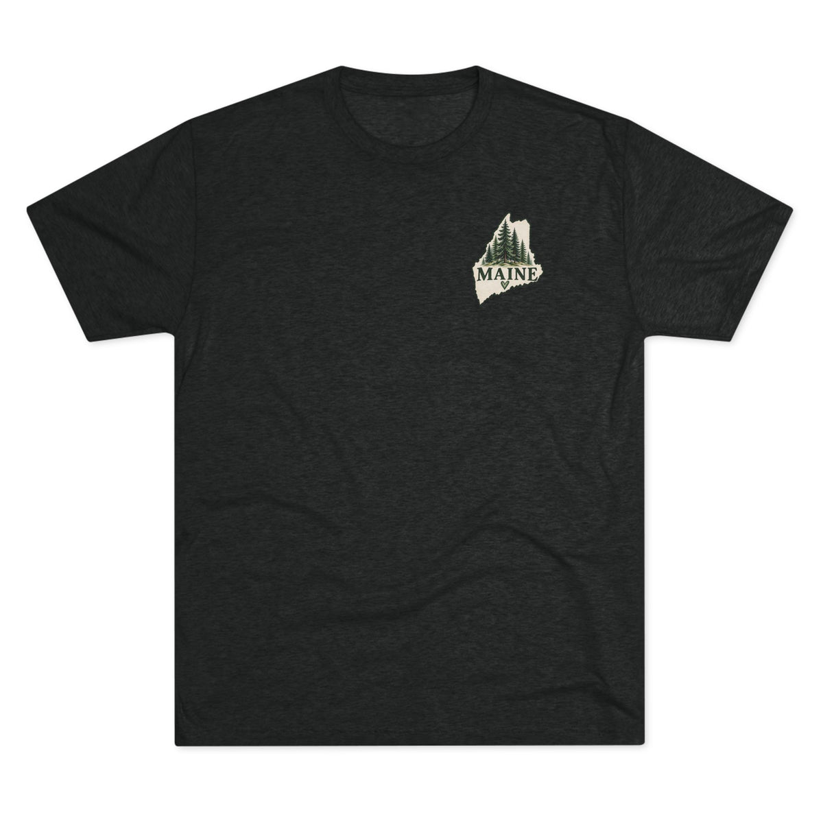 Find Me at the Creek – Maine Outdoors Graphic Tee 🌲