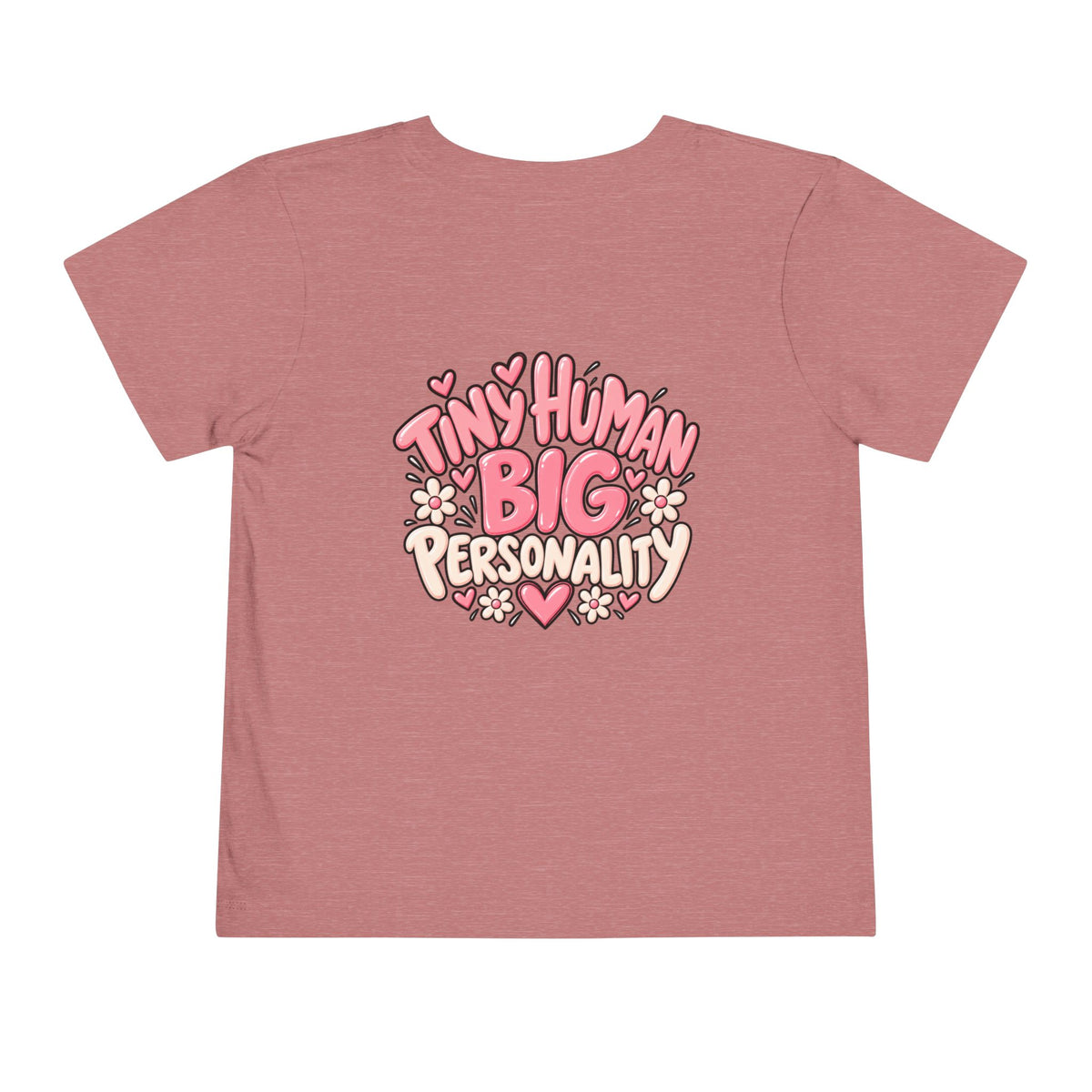 Tiny Human, Big Personality Kids Tee | Cozy Chaos Co. 💕🌼