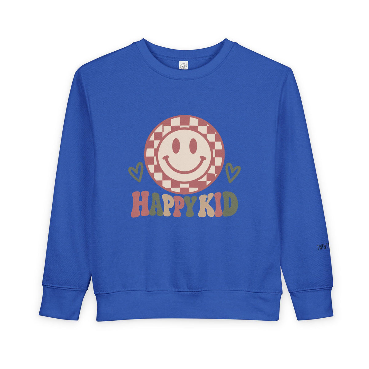Happy Kid Toddler Sweatshirt | Cozy Chaos Co.