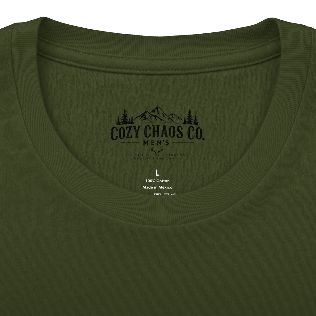 Find Me at the Creek – Men’s Fishing & Outdoors Tee | Cozy Chaos Co. 🎣🌲