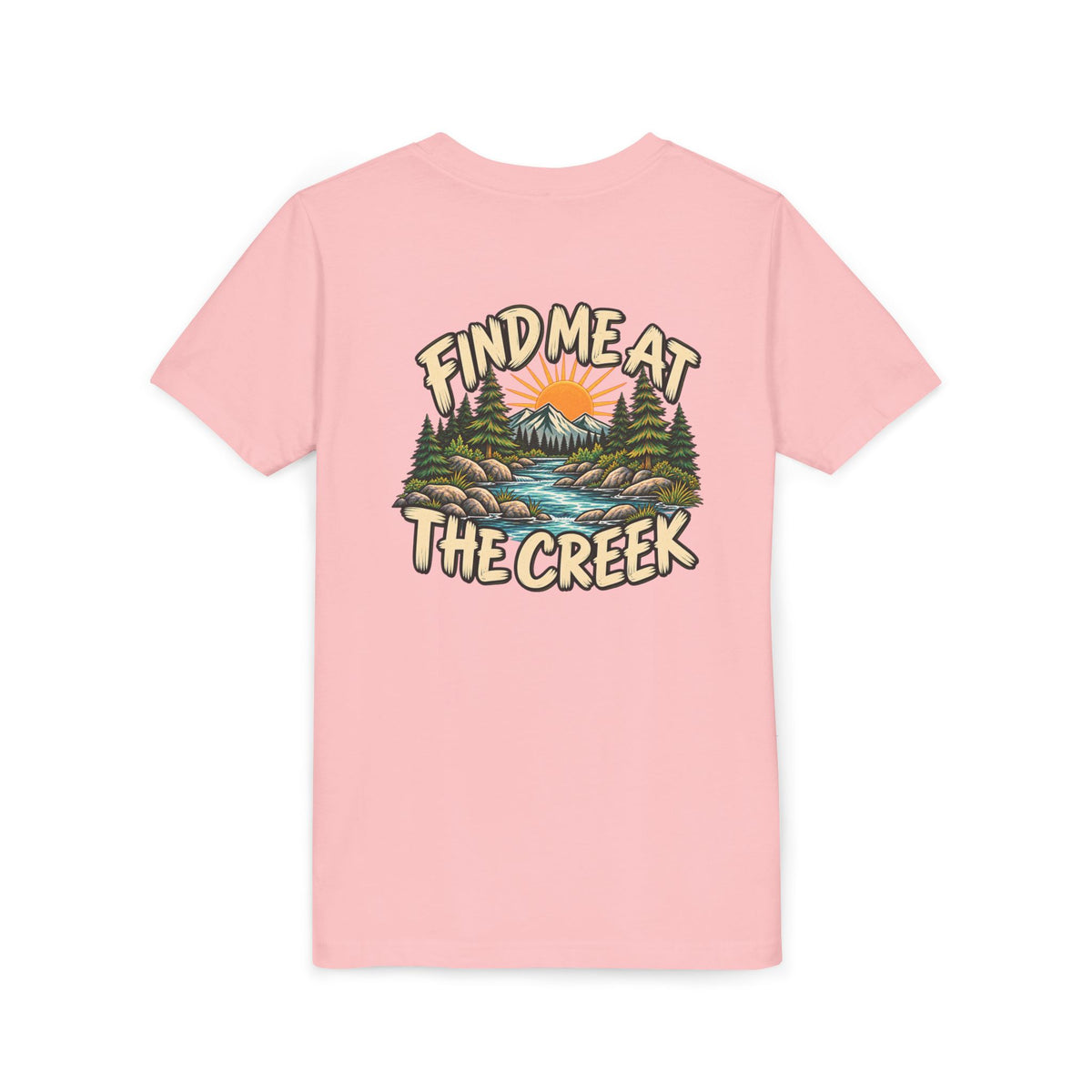 Find Me at the Creek Kids Tee | Cozy Chaos Co.