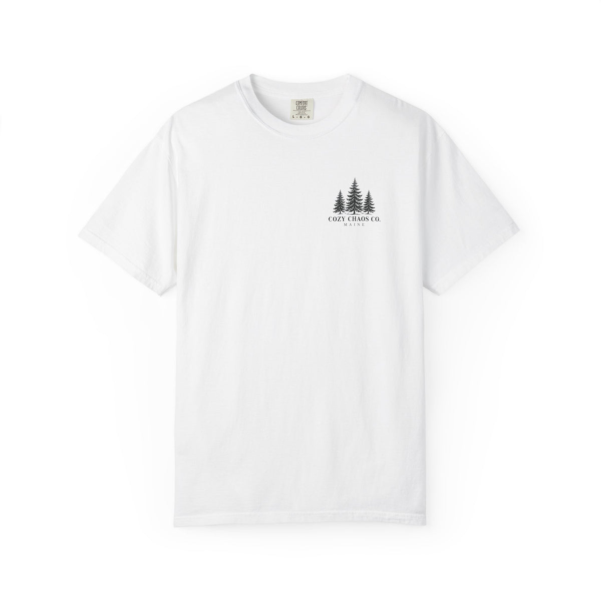 Maine Woods & Backroads Outdoor Tee | Cozy Chaos Co. 🌲