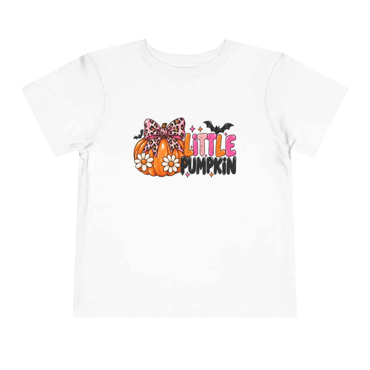 Little Pumpkin Bow Girls Toddler Halloween Shirt | Cozy Chaos Kid 🎃🎀💕