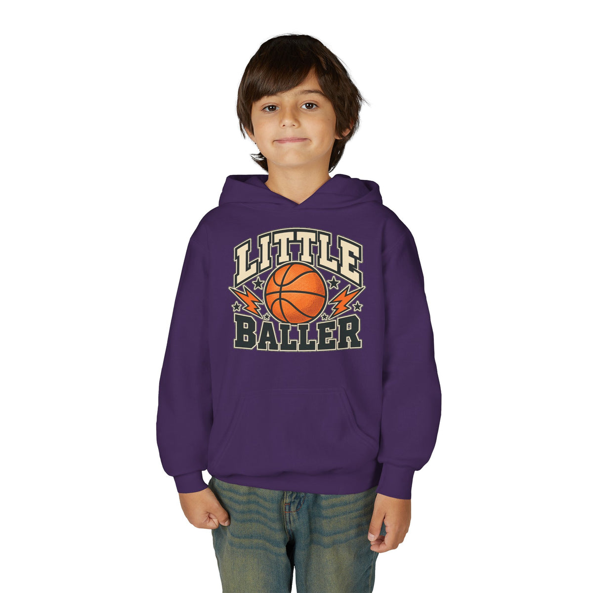 Little Baller Kids’ Basketball Hoodie 🏀
