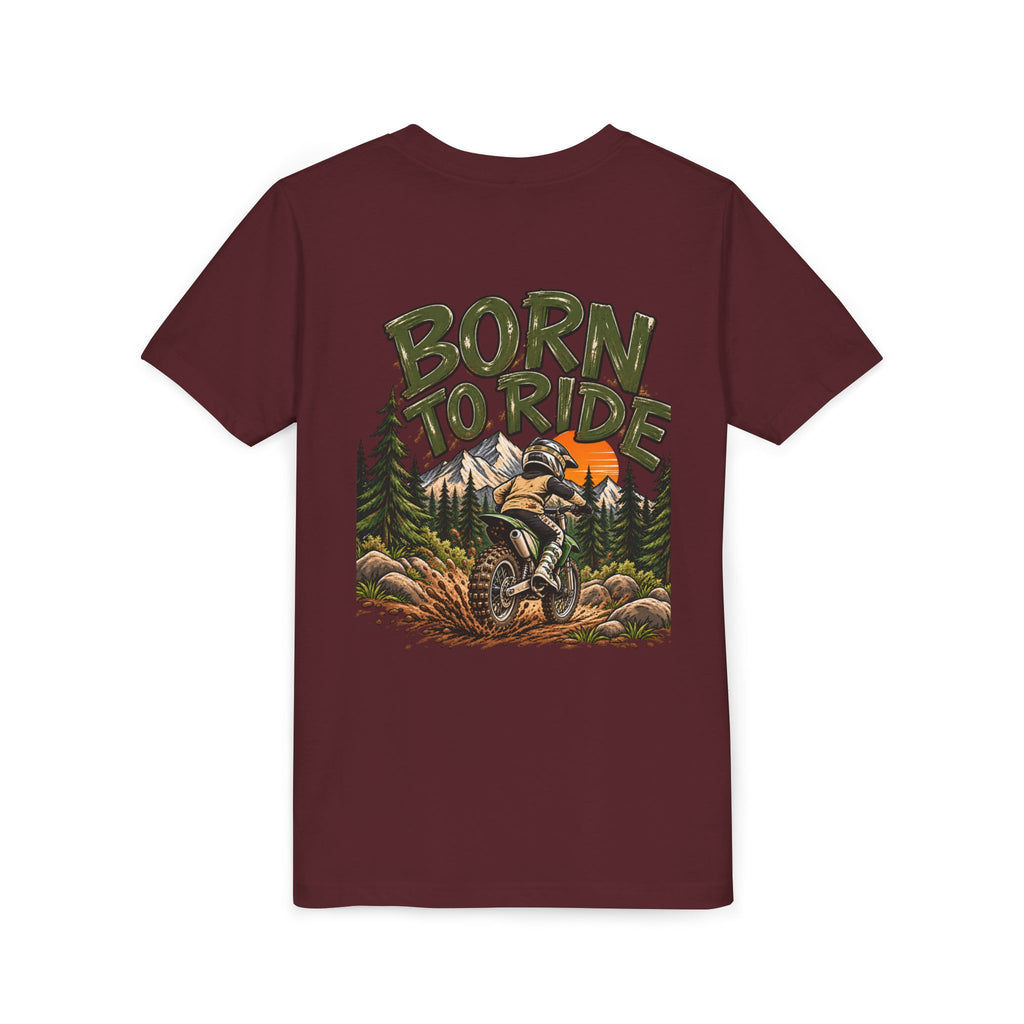 Born to Ride Kids Motocross Tee | Cozy Chaos Co.