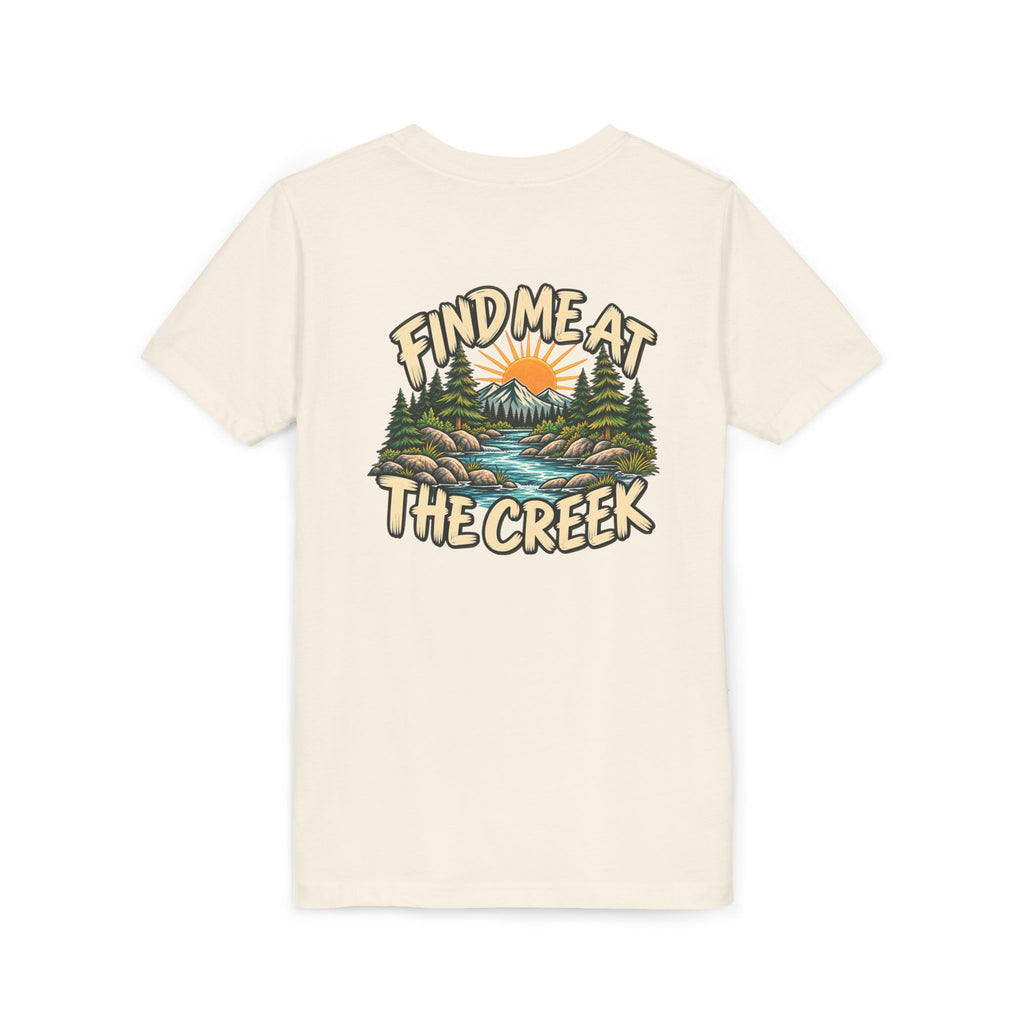 Find Me at the Creek Kids Tee | Cozy Chaos Co.
