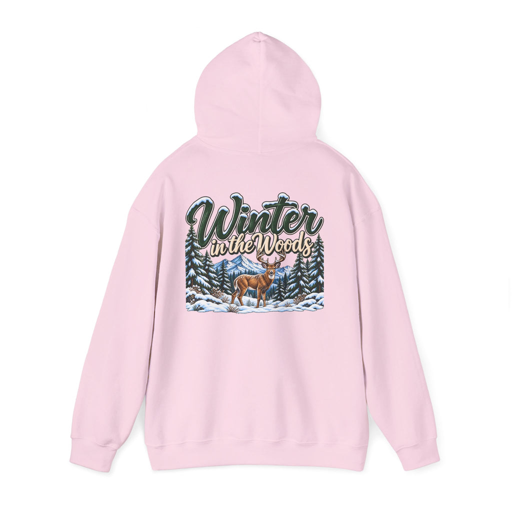 Cozy Chaos Winter In The Woods Hoodie Sweatshirt
