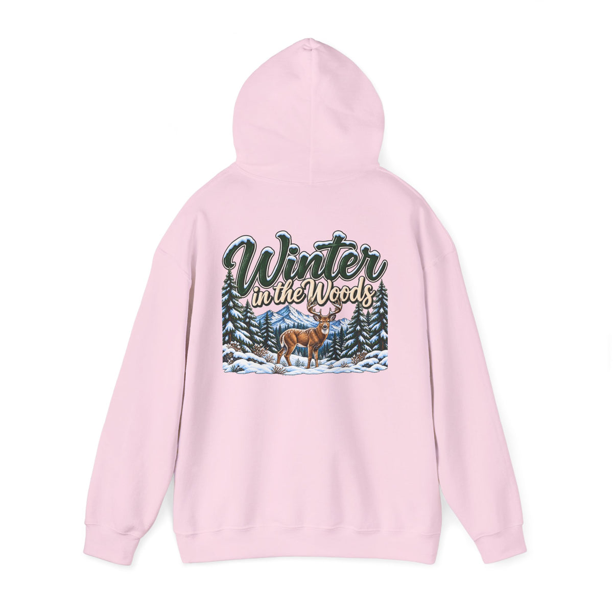Cozy Chaos Winter In The Woods Hoodie Sweatshirt
