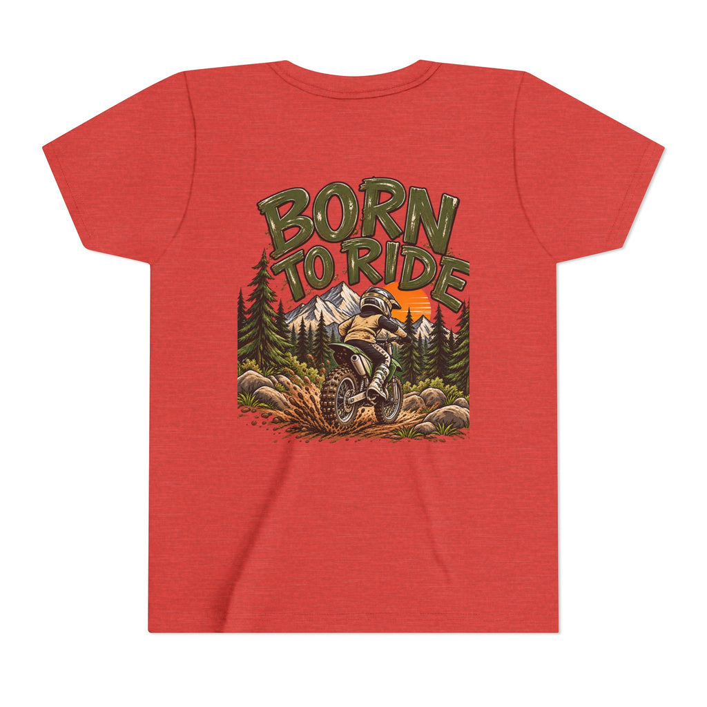 Born to Ride Kids Motocross Tee | Cozy Chaos Co.