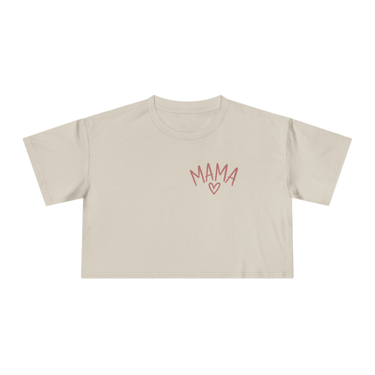Women's Raising Babies & Building Dreams Crop Tee