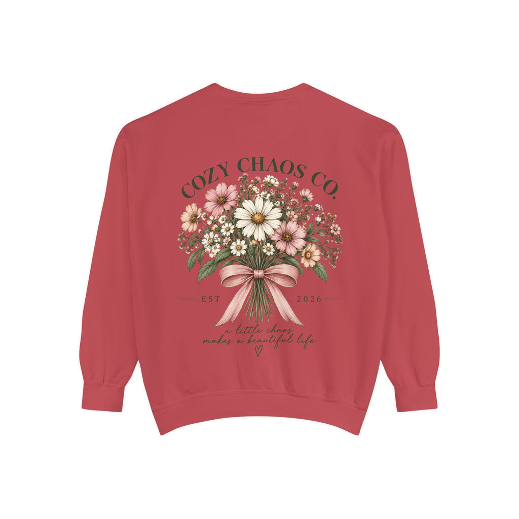Cozy Chaos Co. Vintage Wildflower Sweatshirt 🤍