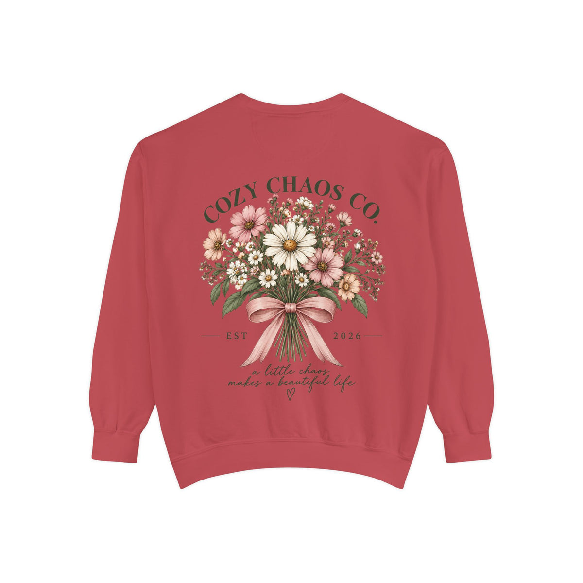 Cozy Chaos Co. Vintage Wildflower Sweatshirt 🤍