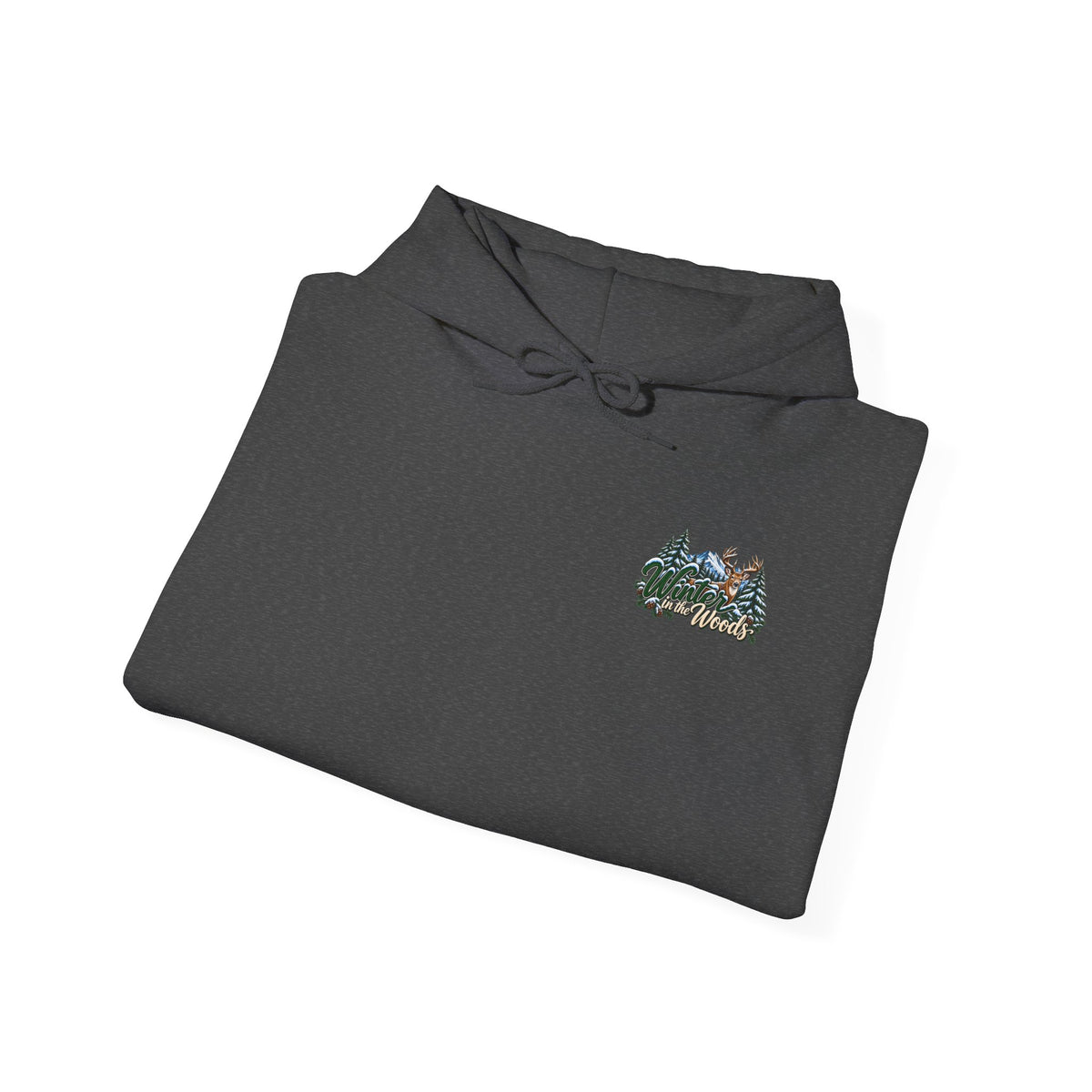Cozy Chaos Winter In The Woods Hoodie Sweatshirt