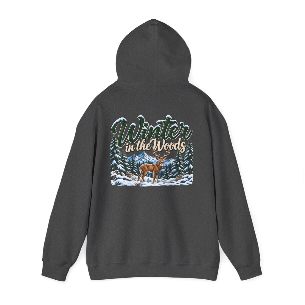 Cozy Chaos Winter In The Woods Hoodie Sweatshirt