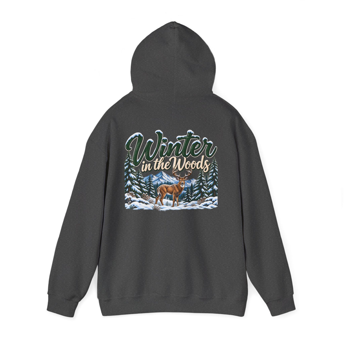 Cozy Chaos Winter In The Woods Hoodie Sweatshirt