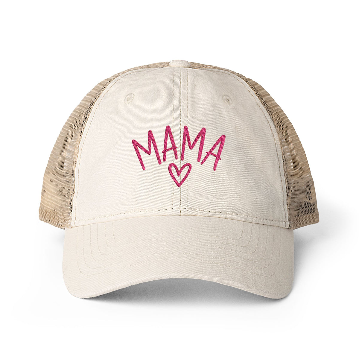 Cozy Mama Washed Mesh-Back Trucker Hat 💕