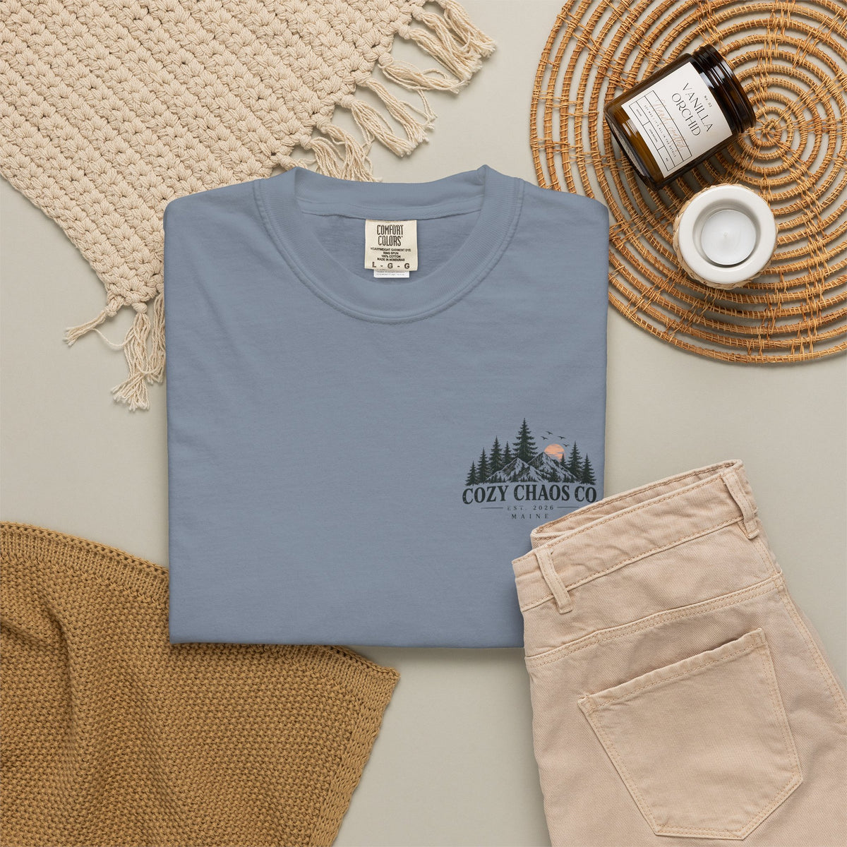 No Roads Needed – Maine Backcountry Adventure Tee | Cozy Chaos Co.