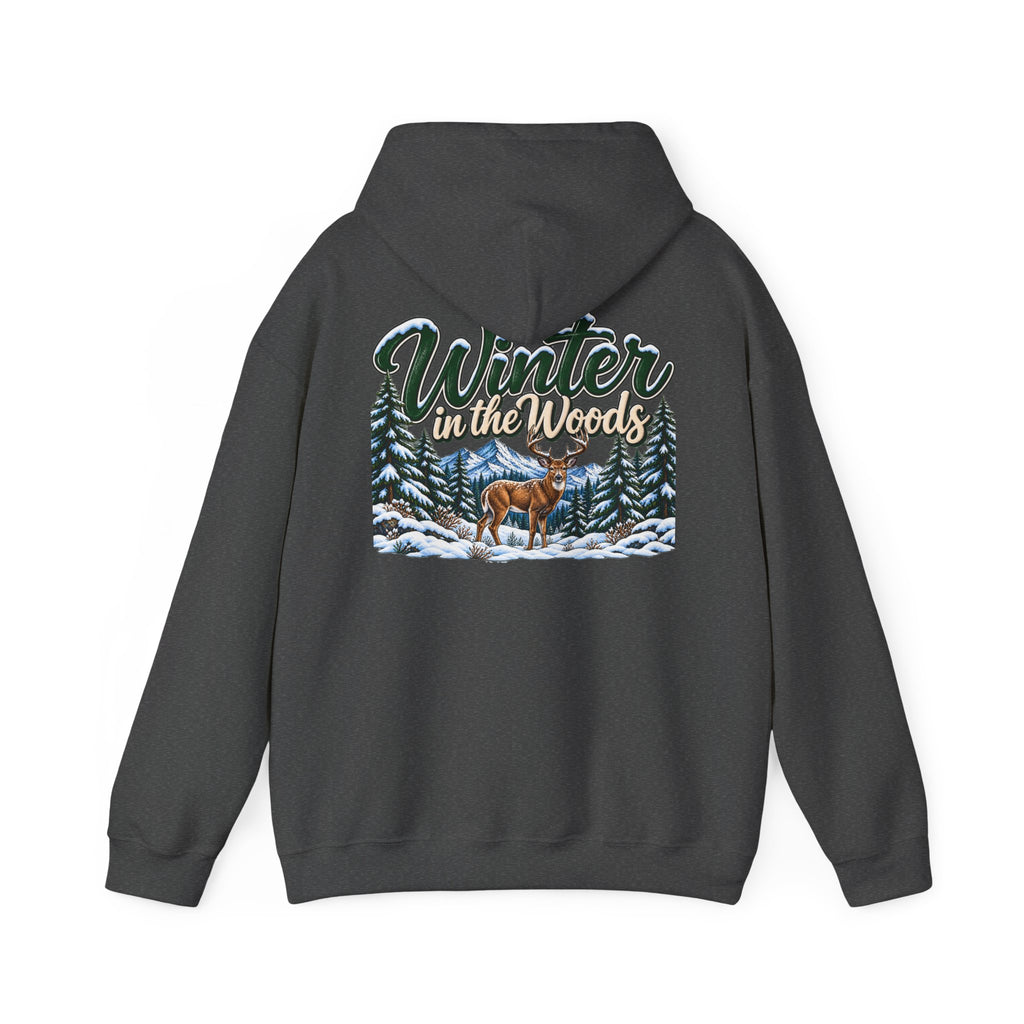 Cozy Chaos Winter In The Woods Hoodie Sweatshirt
