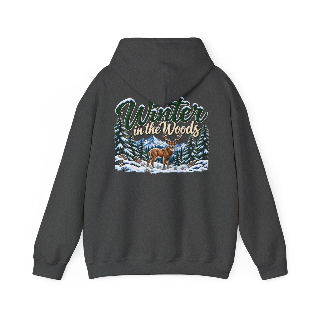Cozy Chaos Winter In The Woods Hoodie Sweatshirt