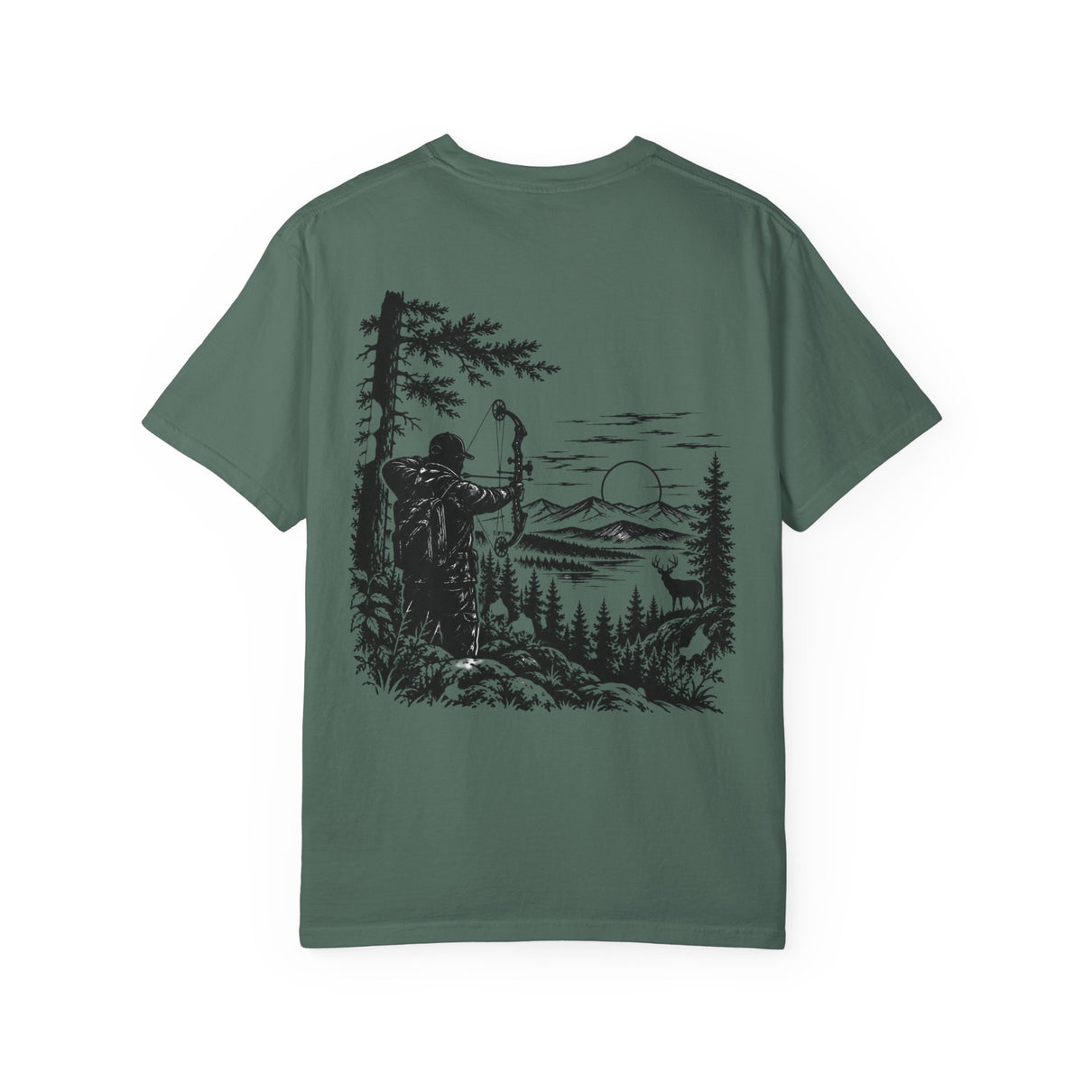Maine Outdoors Bow Hunter Tee – Men’s Hunting T-Shirt | Cozy Chaos Co.