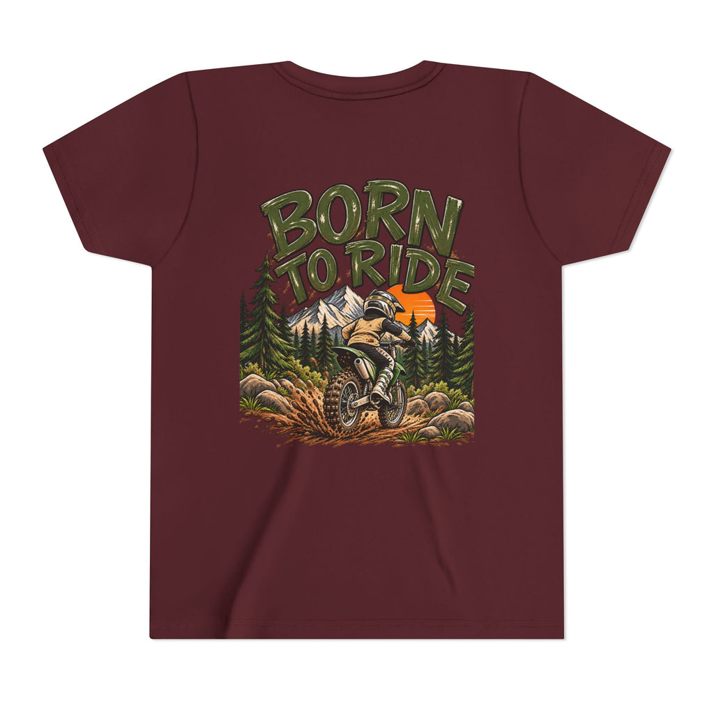 Born to Ride Kids Motocross Tee | Cozy Chaos Co.