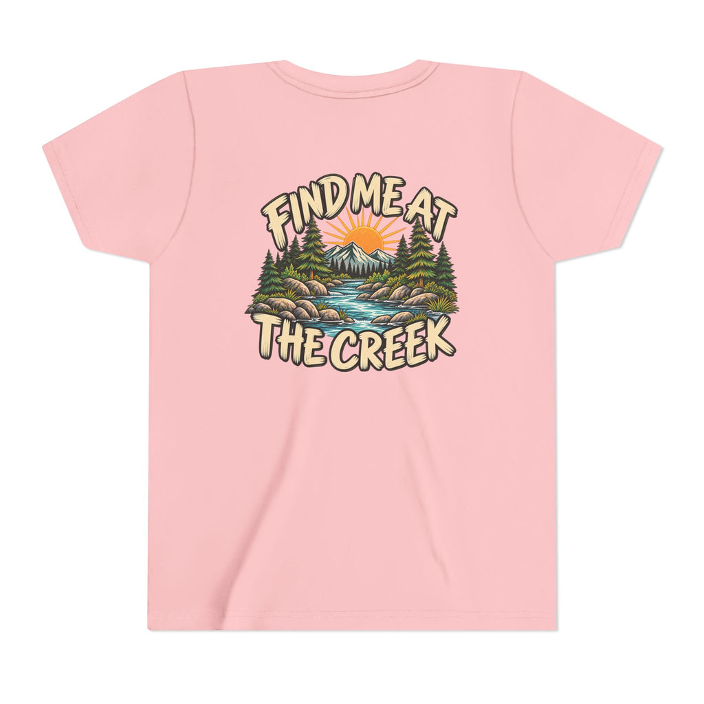 Find Me at the Creek Kids Tee | Cozy Chaos Co.