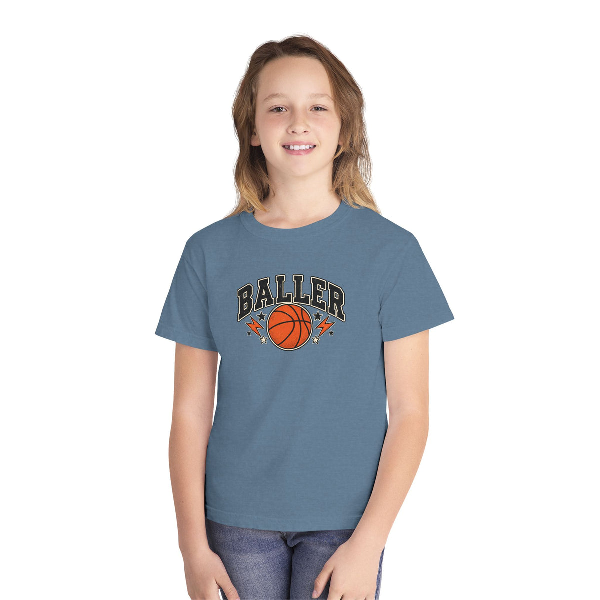 Baller Varsity Basketball Youth T-Shirt 🏀