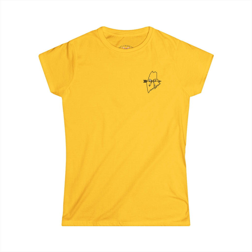 Maine Outdoors Bow Huntress Tee – Women’s Hunting T-Shirt | Cozy Chaos Co.
