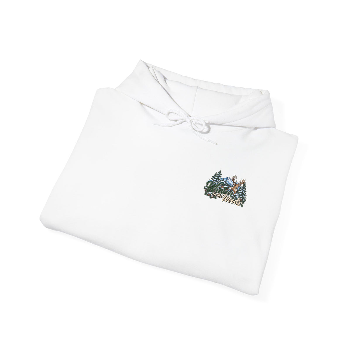Cozy Chaos Winter In The Woods Hoodie Sweatshirt