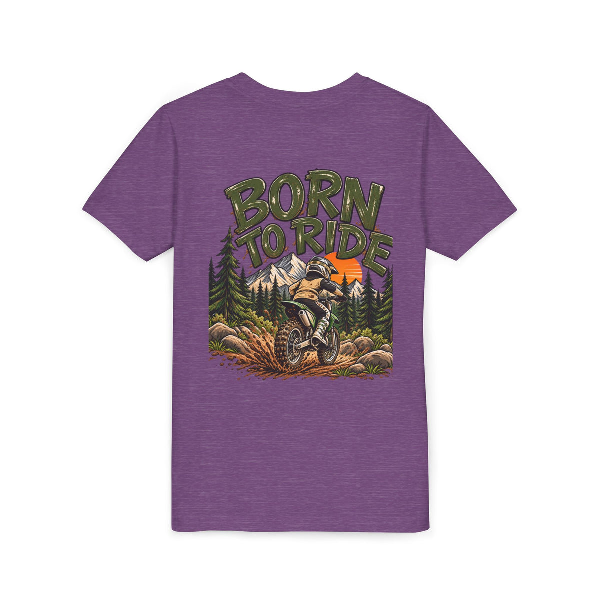 Born to Ride Kids Motocross Tee | Cozy Chaos Co.