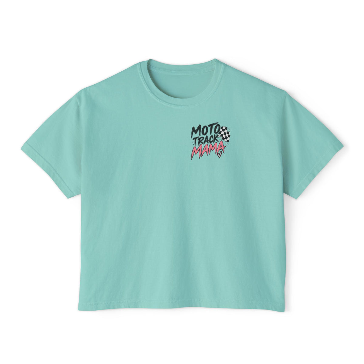 Moto Track Mama – Motocross Mom Graphic Tee 🏁💗