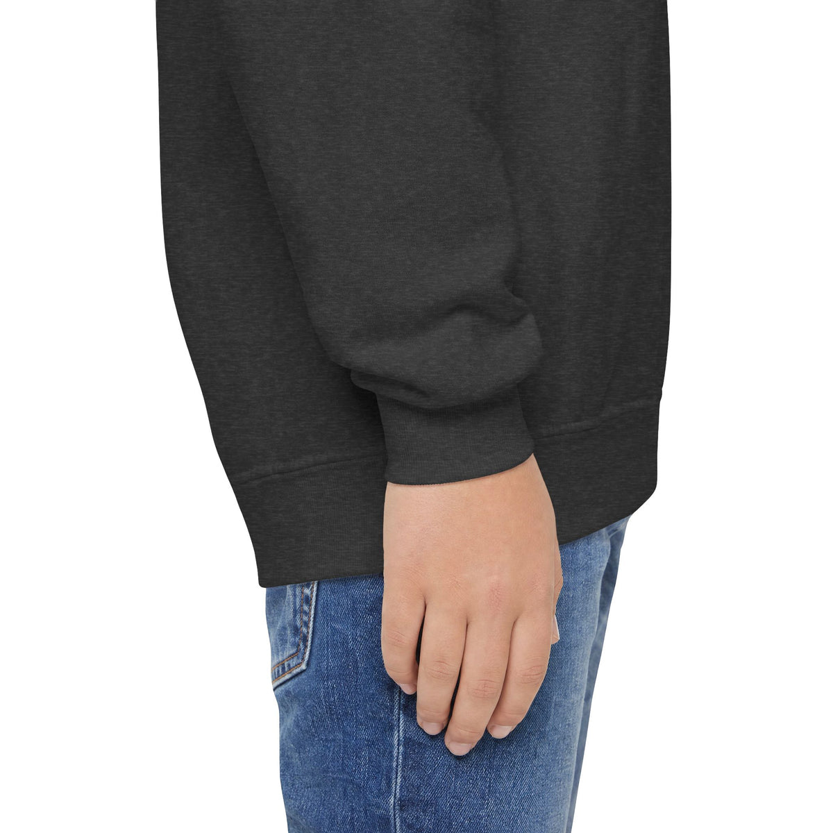 asketball Embroidery-Look Youth Crewneck Sweatshirt 🏀