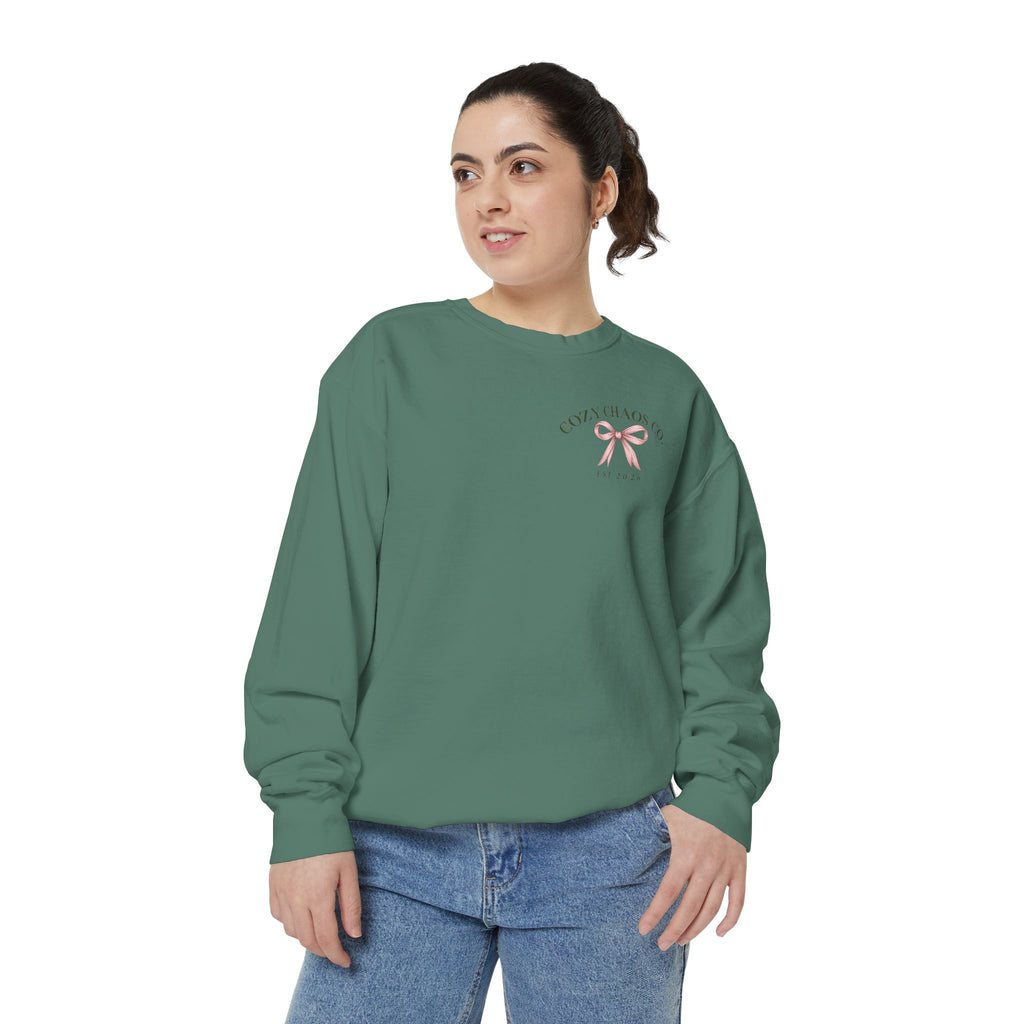 Cozy Chaos Co. Vintage Wildflower Sweatshirt 🤍
