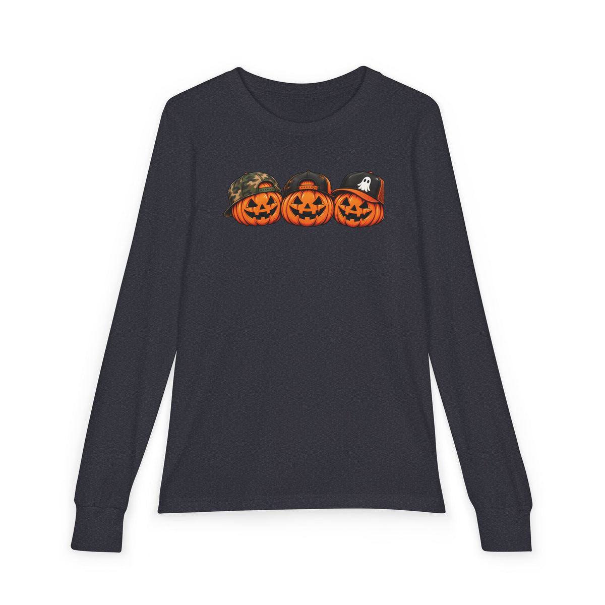 Cool Pumpkin Crew Kids Halloween Sweatshirt | Cozy Chaos Kid 🎃🧢👻