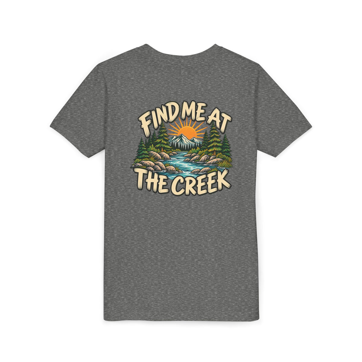 Find Me at the Creek Kids Tee | Cozy Chaos Co.