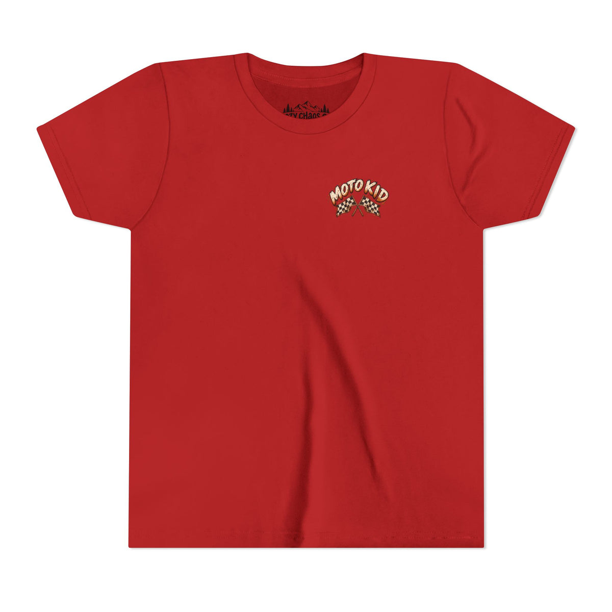 Moto Kid Motocross Tee | Dirt Bike Racing Kids Shirt | Cozy Chaos Co. 🏁🏍️⚡