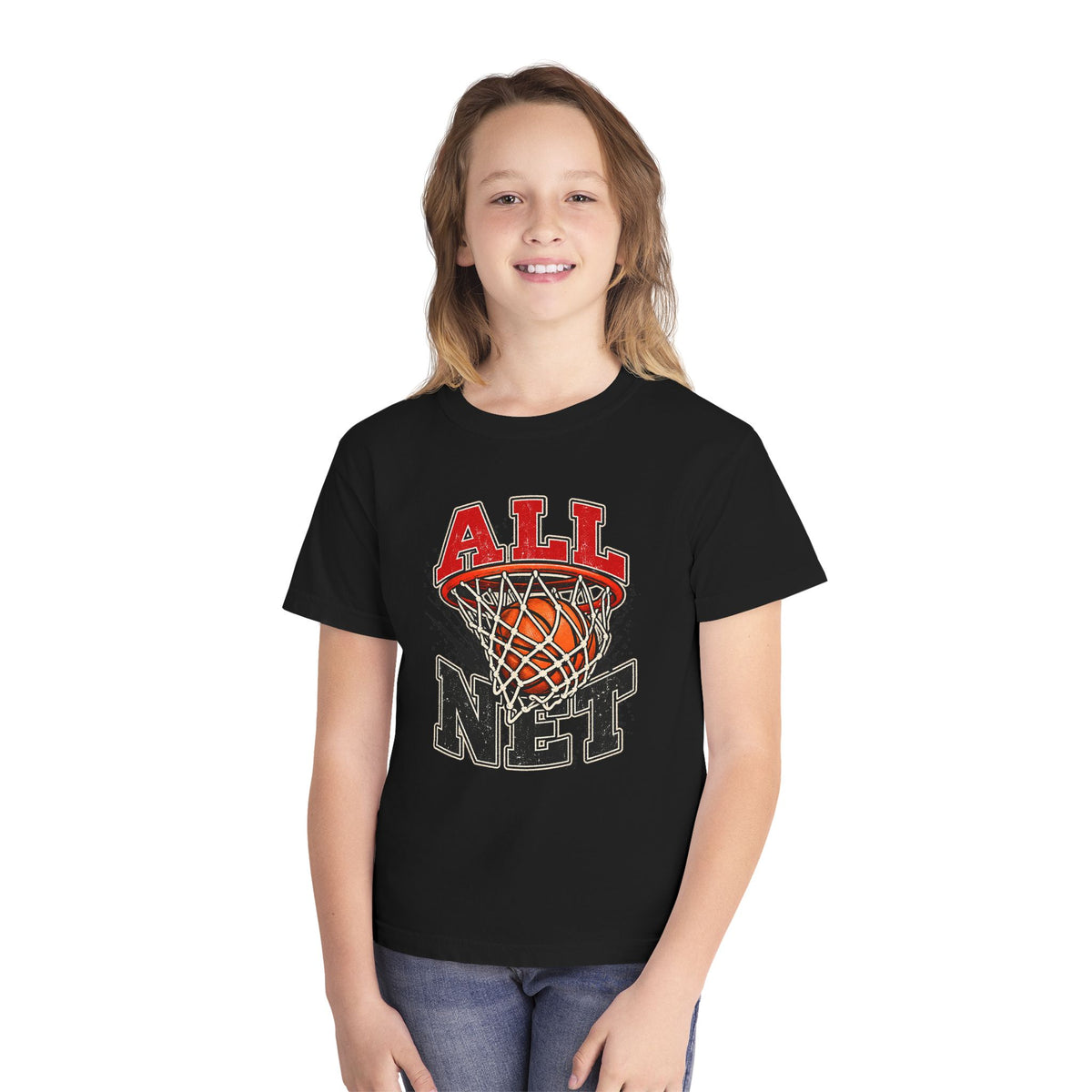 All Net Youth Midweight Tee