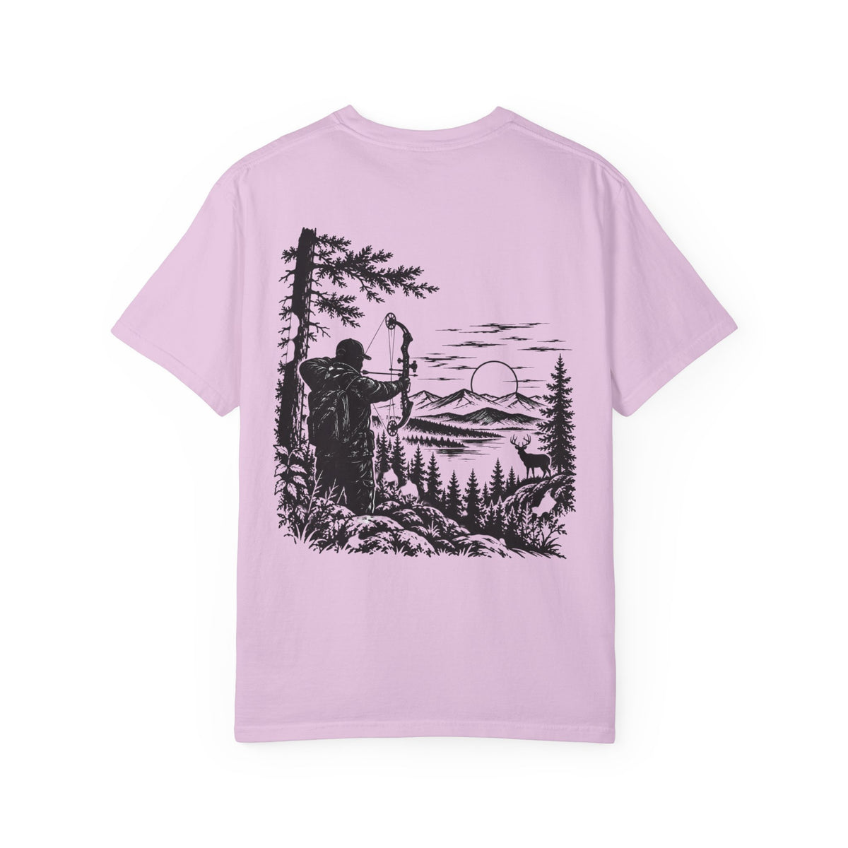 Maine Outdoors Bow Hunter Tee – Men’s Hunting T-Shirt | Cozy Chaos Co.