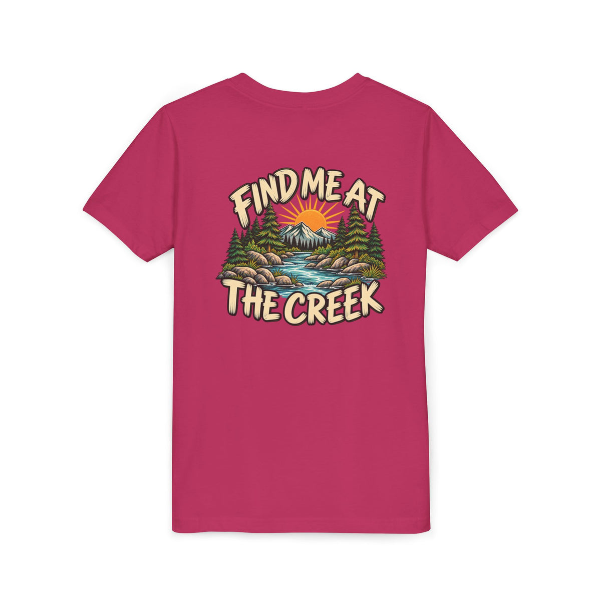 Find Me at the Creek Kids Tee | Cozy Chaos Co.