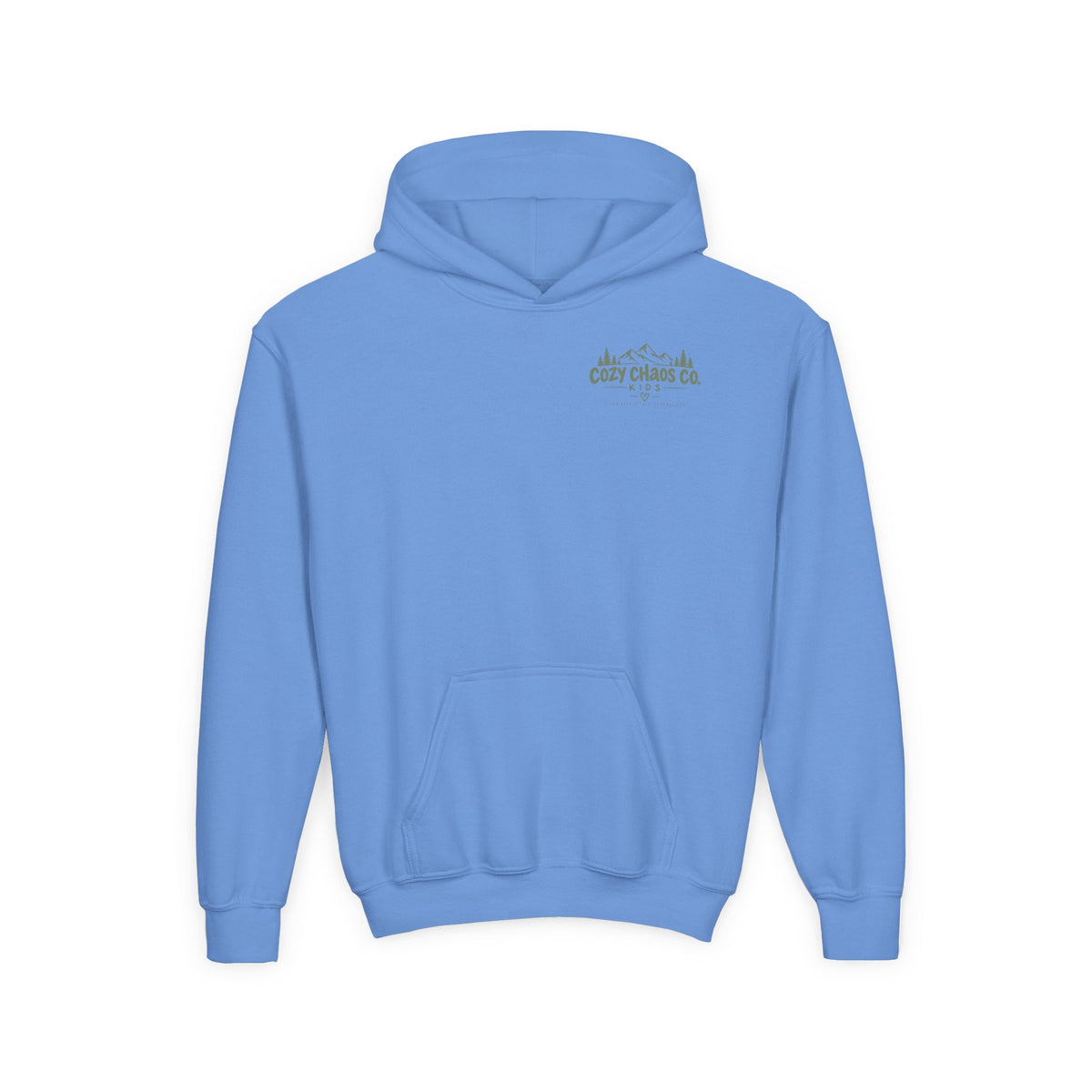 Maine Grown Kids Sweatshirt – Cozy Outdoor Pine Tree & Sunset Crewneck