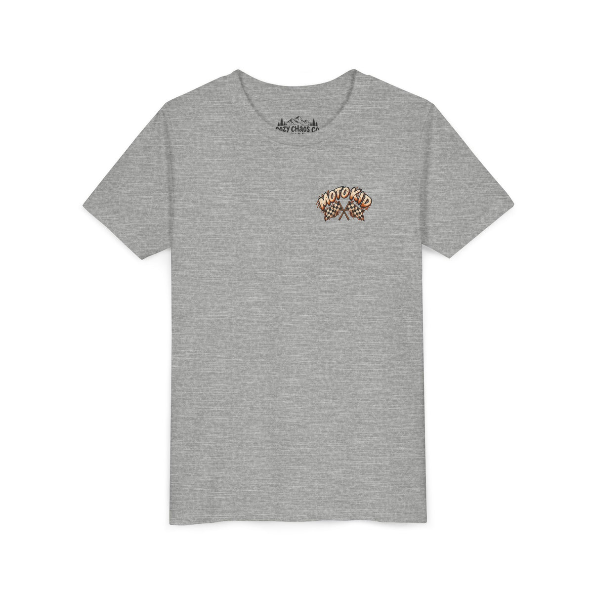 Moto Kid Motocross Tee | Dirt Bike Racing Kids Shirt | Cozy Chaos Co. 🏁🏍️⚡