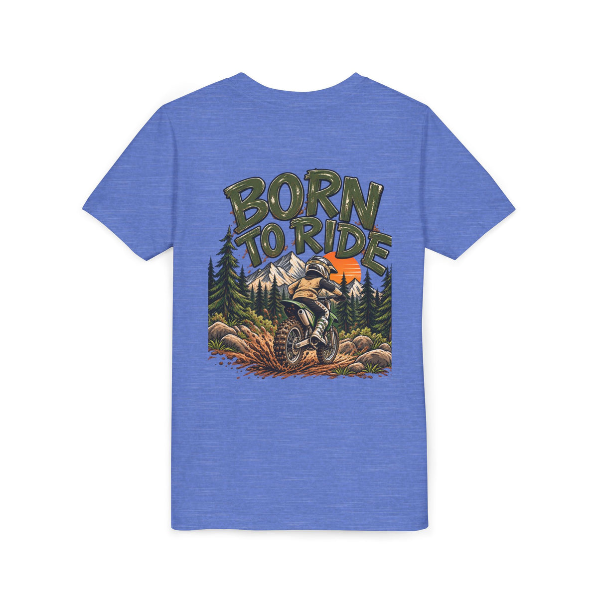 Born to Ride Kids Motocross Tee | Cozy Chaos Co.